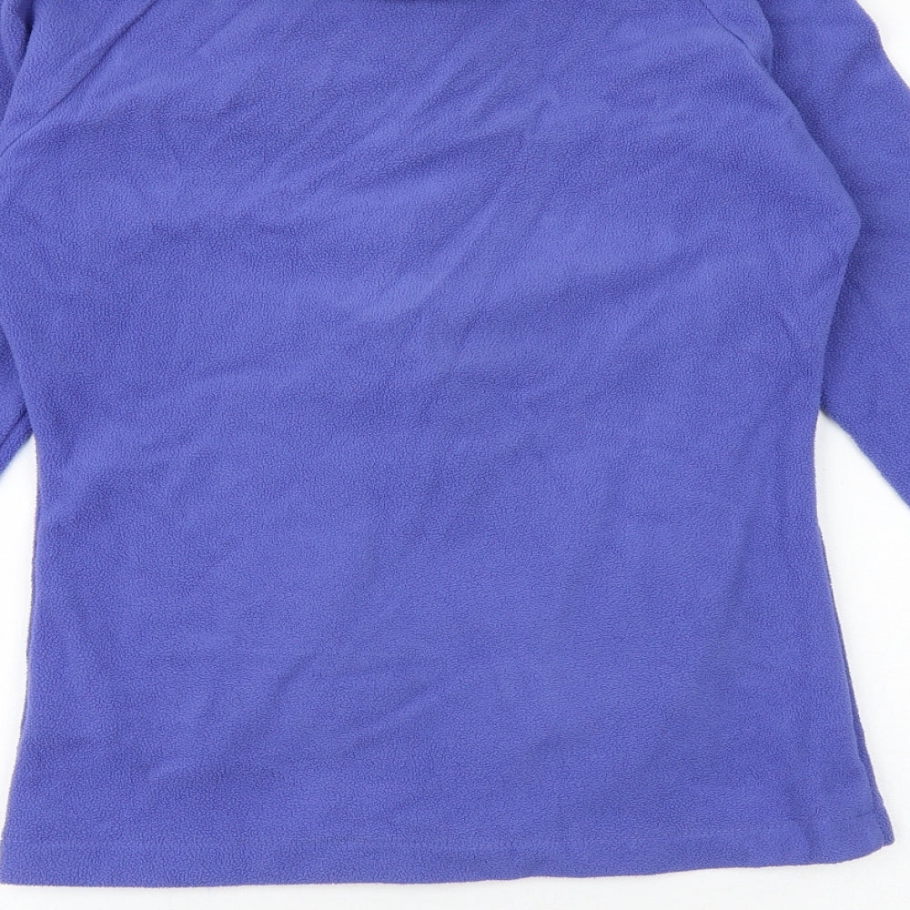 Fresh Made Womens Purple Jacket Size S Zip