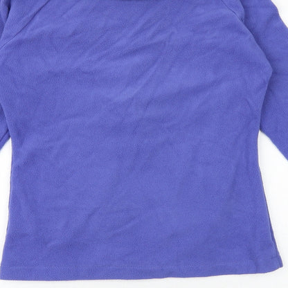Fresh Made Womens Purple Jacket Size S Zip