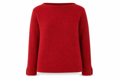 Womens UK Size 16 monari Red Pullover Jumper