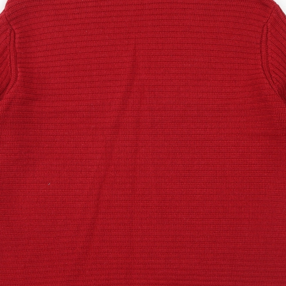 Womens UK Size 16 monari Red Pullover Jumper