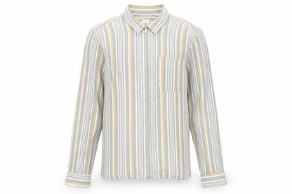 Mens UK Size S River Island Grey  Button-Up Long Sleeve Casual Shirt
