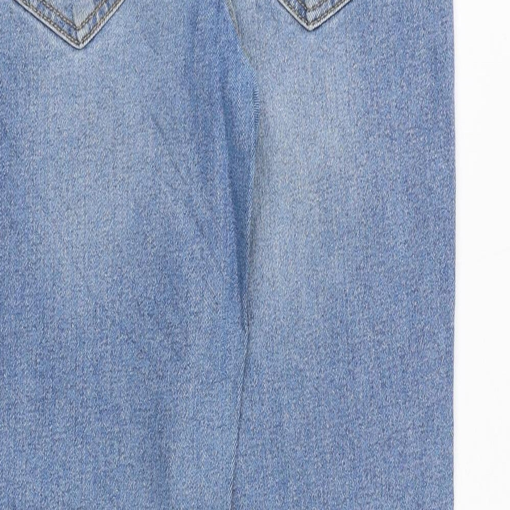 Womens UK Size 8 sinsay Regular Fit Straight Blue Jeans