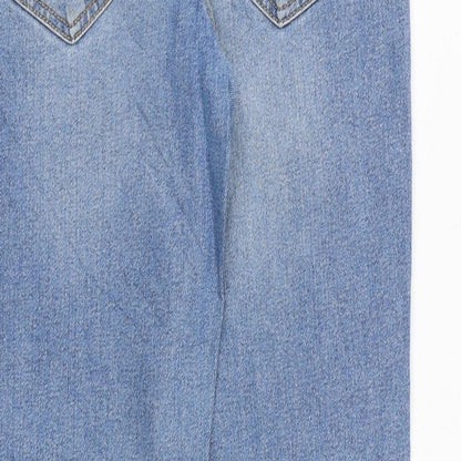 Womens UK Size 8 sinsay Regular Fit Straight Blue Jeans