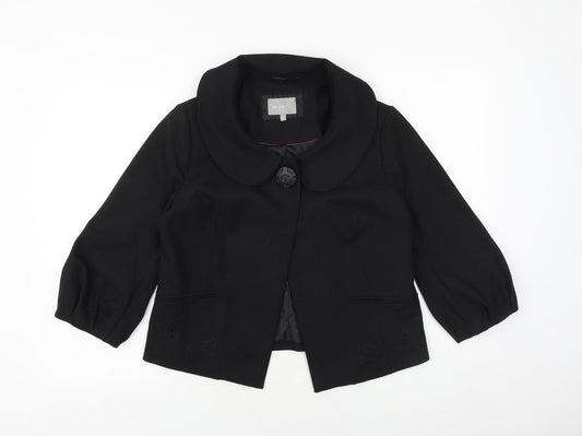Womens UK Size 10 Marks and Spencer Black Jacket