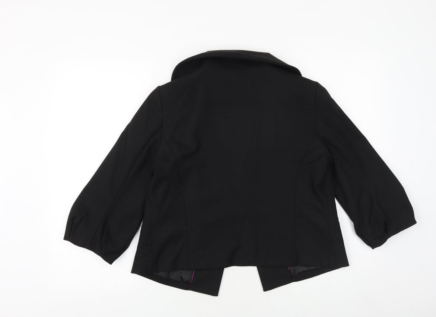 Womens UK Size 10 Marks and Spencer Black Jacket