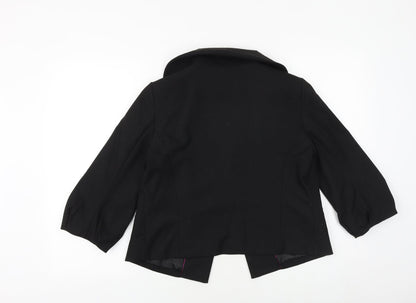 Womens UK Size 10 Marks and Spencer Black Jacket
