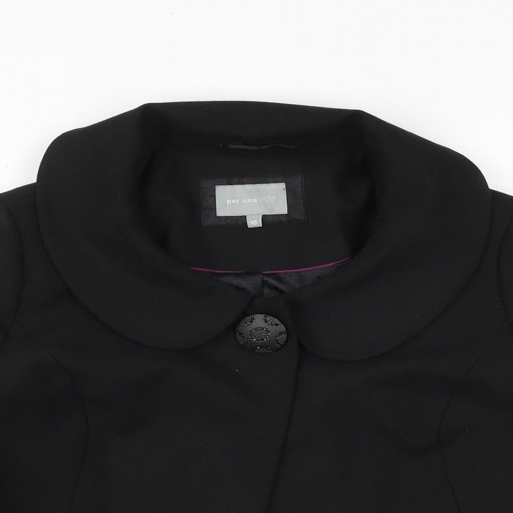 Womens UK Size 10 Marks and Spencer Black Jacket