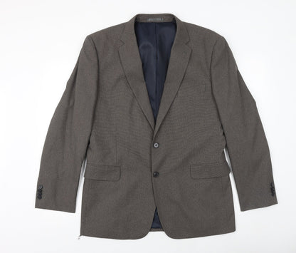 Mens UK Size 42 Taylor & Wright Regular Brown Suit Jacket