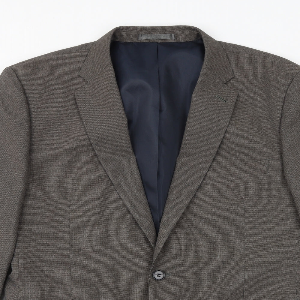 Mens UK Size 42 Taylor & Wright Regular Brown Suit Jacket