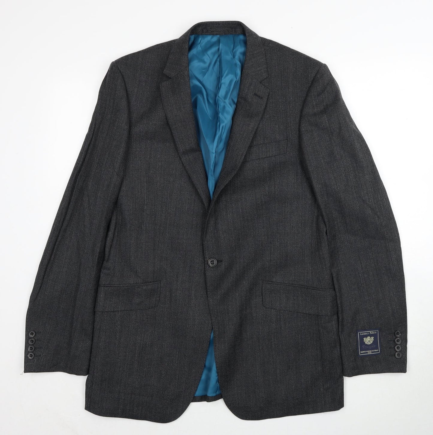 Mens UK Size 40 Marks and Spencer Regular Grey Suit Jacket
