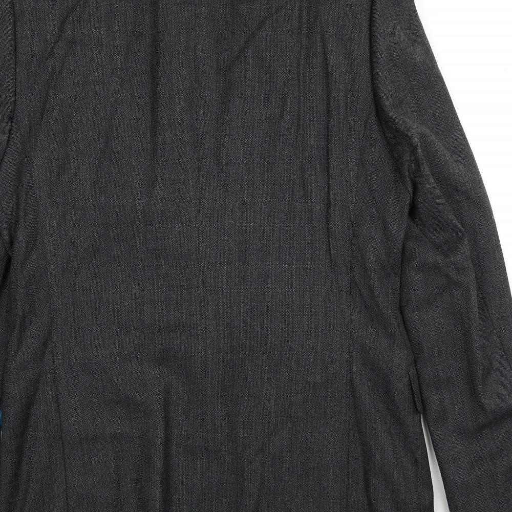 Mens UK Size 40 Marks and Spencer Regular Grey Suit Jacket