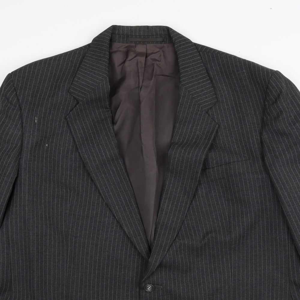 Mens UK Size 46 Marks and Spencer Regular Grey Suit Jacket