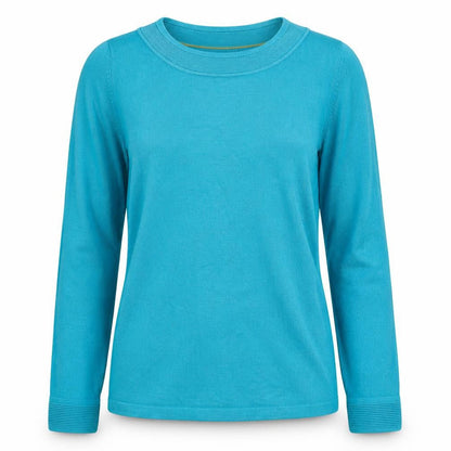 Womens UK Size S Bonmarché Blue Pullover Jumper