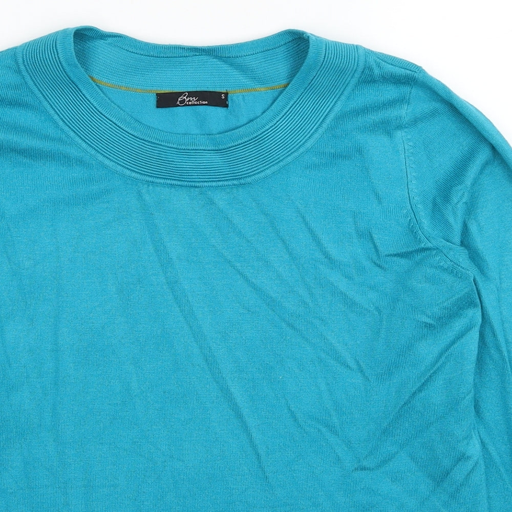 Womens UK Size S Bonmarché Blue Pullover Jumper