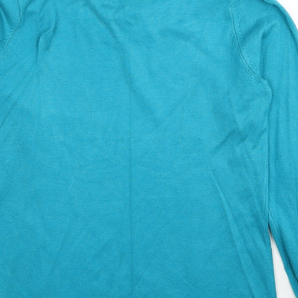 Womens UK Size S Bonmarché Blue Pullover Jumper