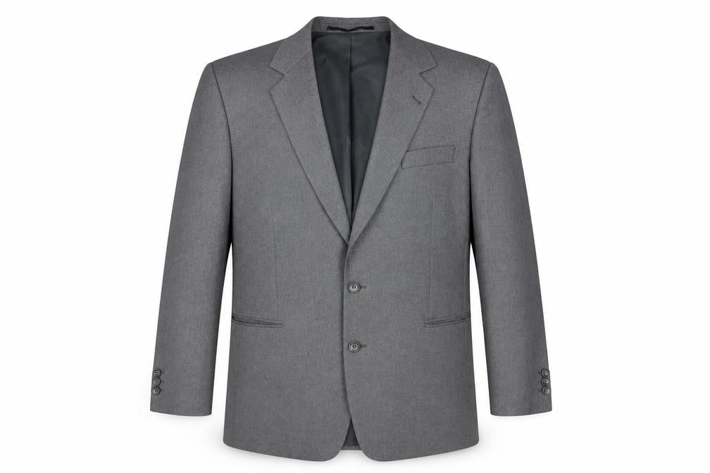 Mens UK Size 42 Canda Regular Grey Suit Jacket