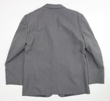 Mens UK Size 42 Canda Regular Grey Suit Jacket