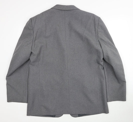 Mens UK Size 42 Canda Regular Grey Suit Jacket