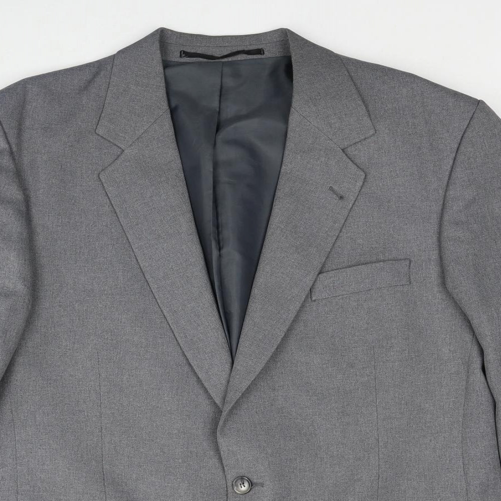 Mens UK Size 42 Canda Regular Grey Suit Jacket