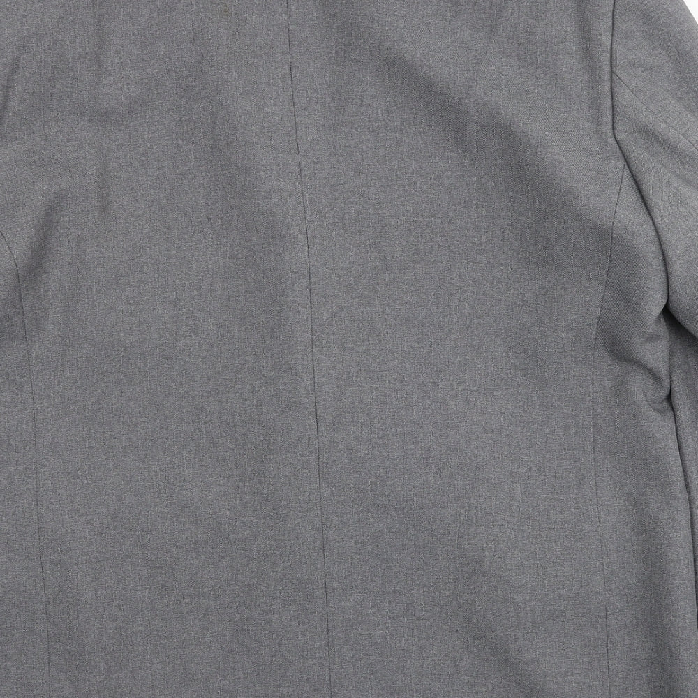 Mens UK Size 42 Canda Regular Grey Suit Jacket