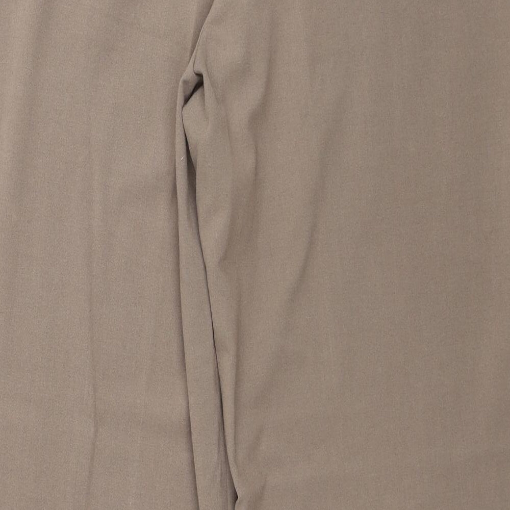 Womens UK Size 16 Debenhams Regular Fit  Brown Trousers