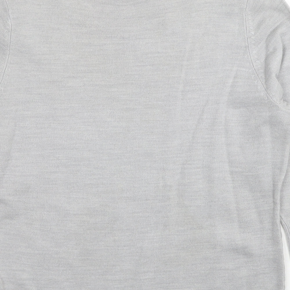 Womens UK Size 14 Marks and Spencer Grey Pullover Jumper