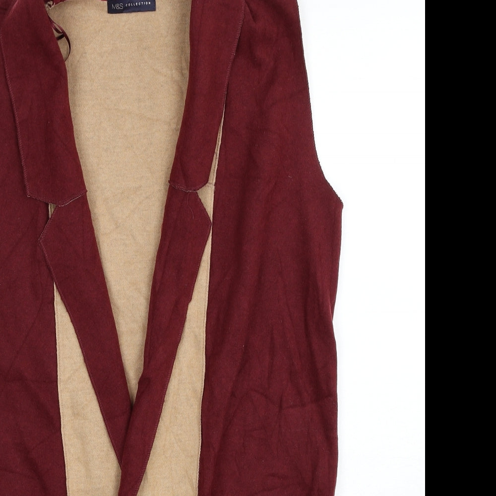 Womens UK Size M Marks and Spencer Red Jacket