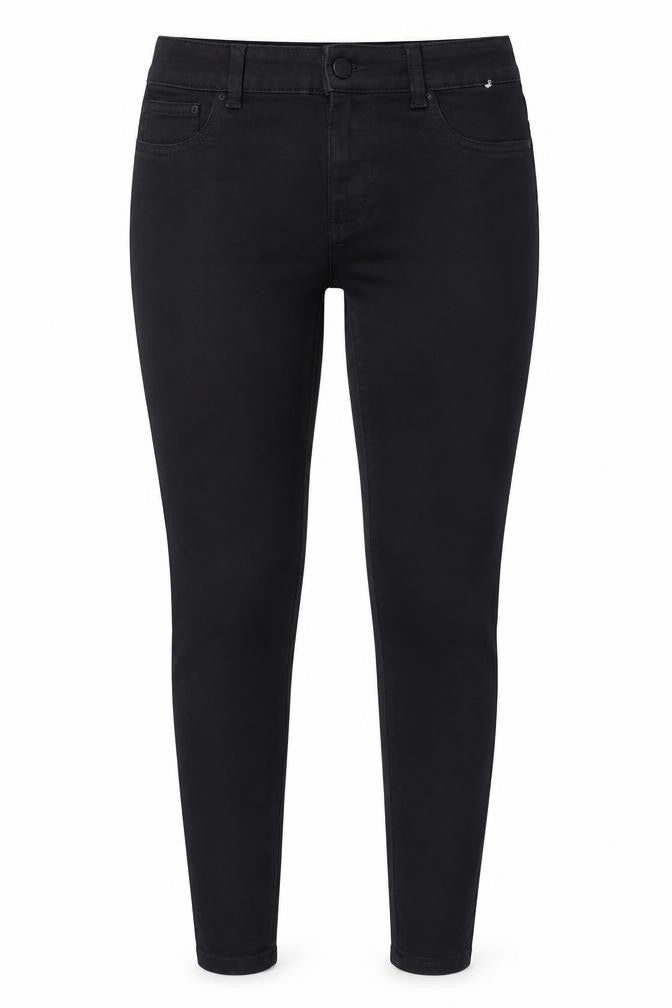 Womens UK Size 8 Denim & Co. Regular Fit Skinny Black Jeans