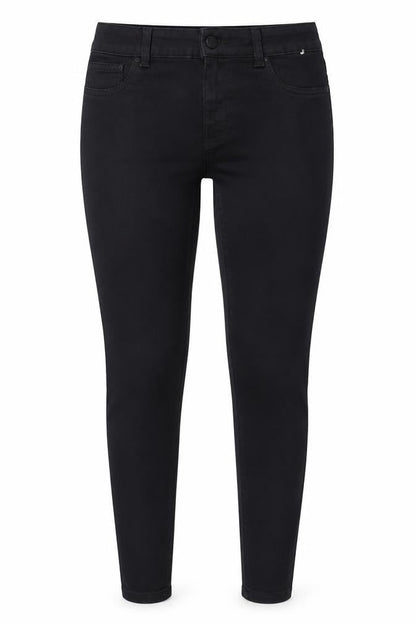 Womens UK Size 8 Denim & Co. Regular Fit Skinny Black Jeans