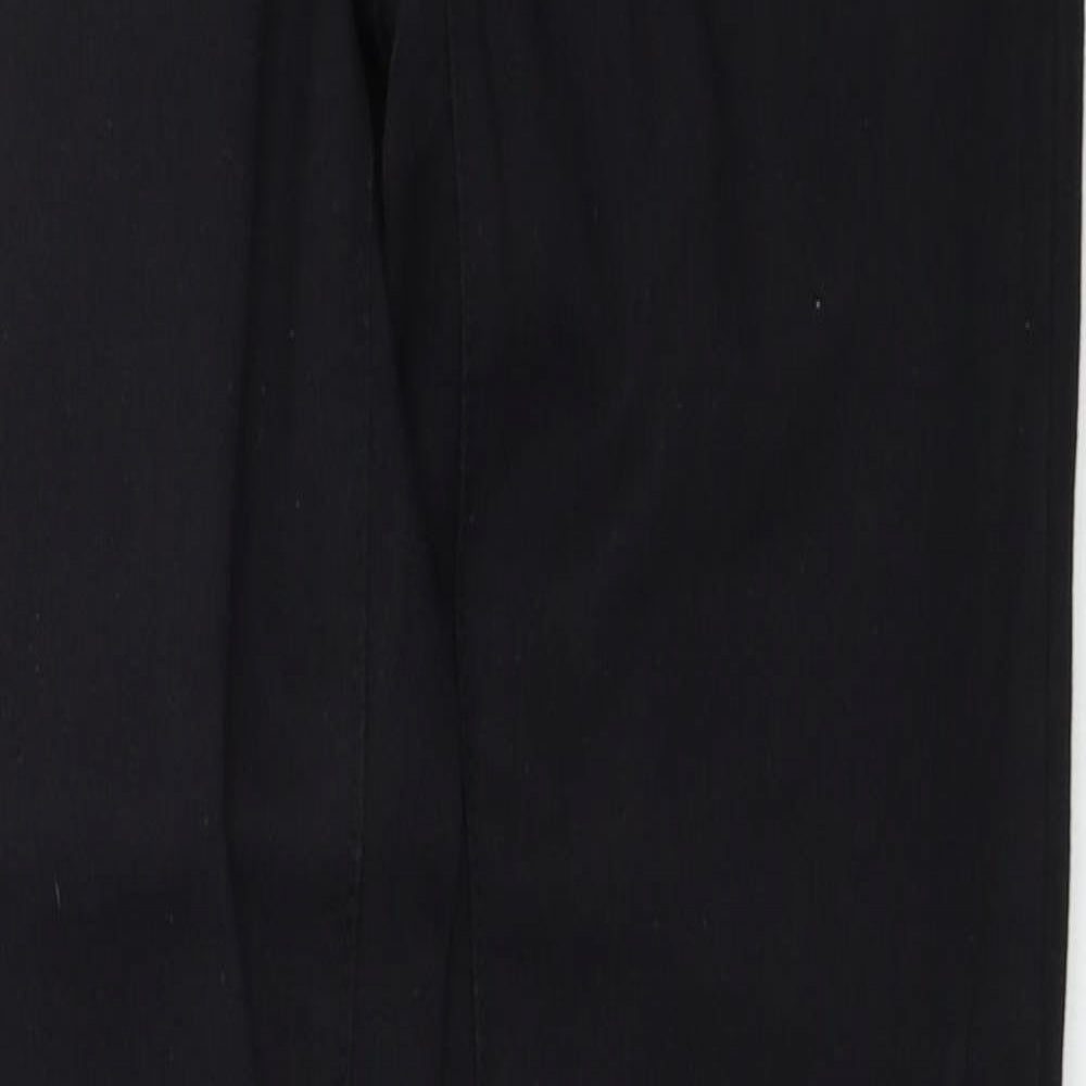 Womens UK Size 8 Denim & Co. Regular Fit Skinny Black Jeans