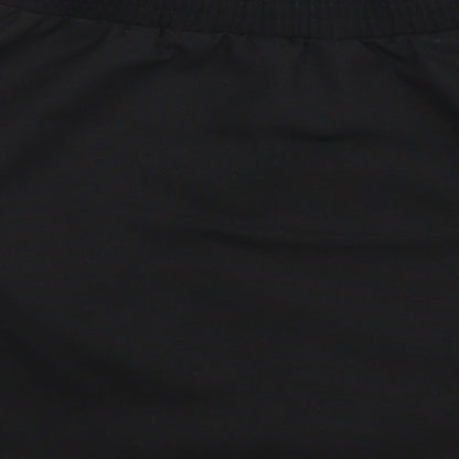 George Girls Black Polyester A-Line Skirt Size 5-6 Years Regular Pull On