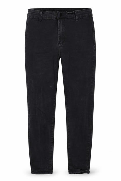 Womens UK Size 10 Denim & Co. Regular Fit Skinny Black Jeans