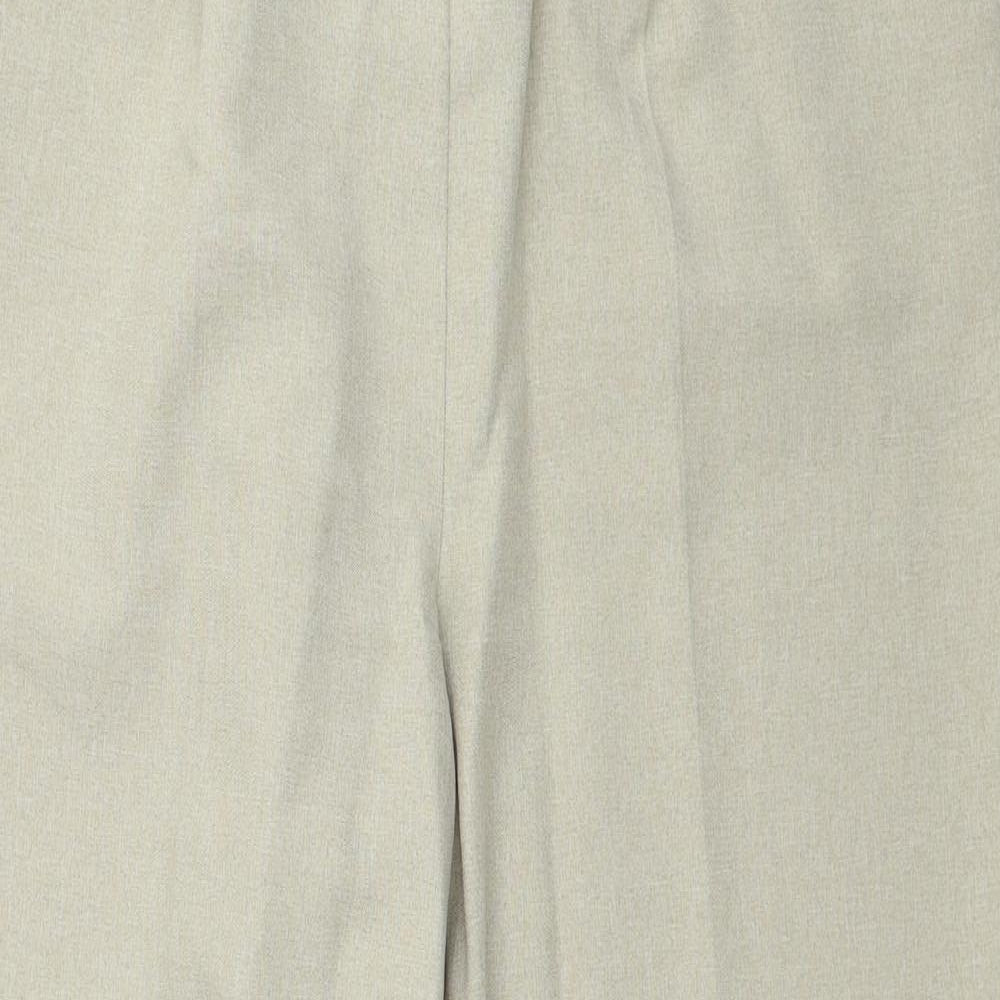 Womens UK Size 16 Bonmarché Regular Fit  Beige Trousers
