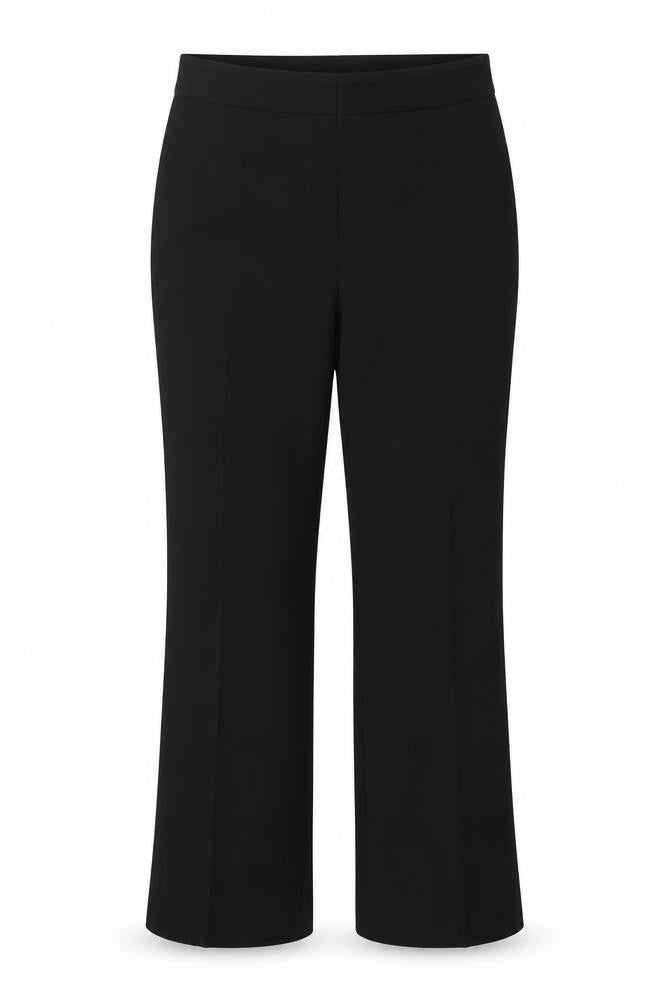 Womens UK Size 10 BHS Regular Fit  Black Trousers
