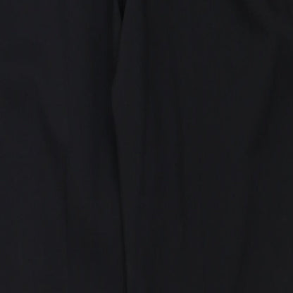 Womens UK Size 10 BHS Regular Fit  Black Trousers