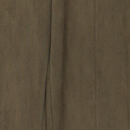 Womens UK Size M Preworn Regular Fit  Brown Trousers