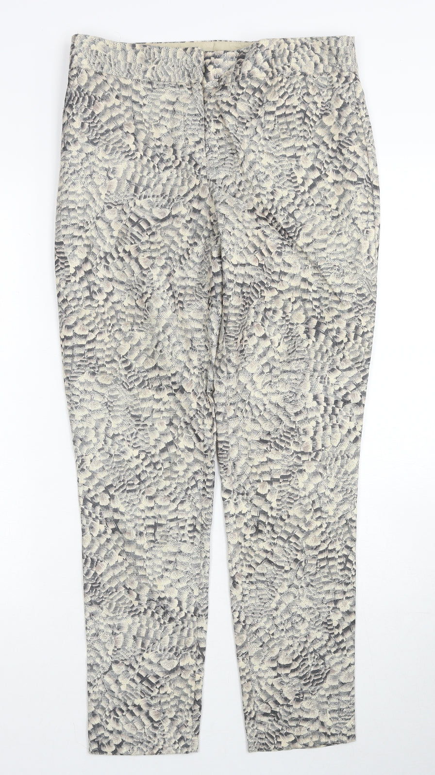 Womens UK Size 10 South Regular Fit  Beige Trousers