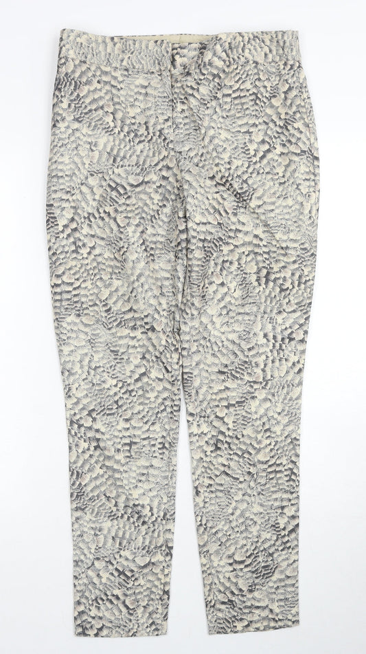Womens UK Size 10 South Regular Fit  Beige Trousers