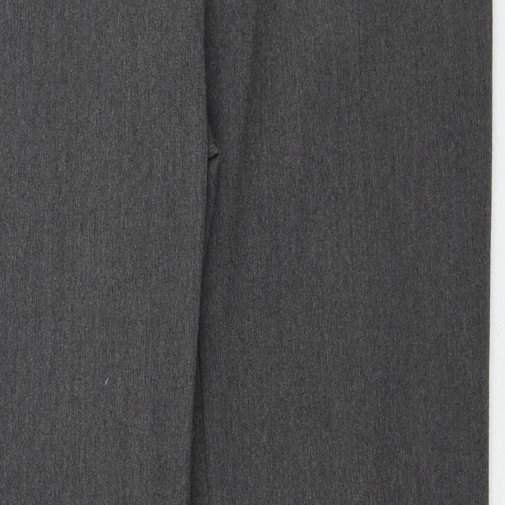 Womens UK Size 12 Marks and Spencer Regular Fit  Grey Trousers