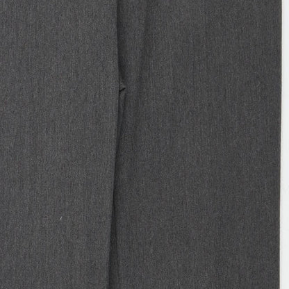 Womens UK Size 12 Marks and Spencer Regular Fit  Grey Trousers