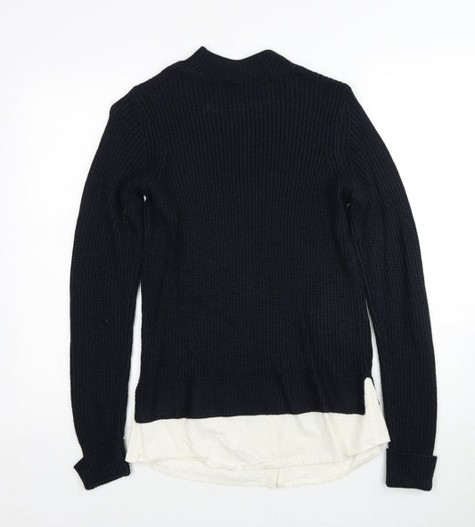 Womens UK Size 8 Dorothy Perkins Black Pullover Jumper