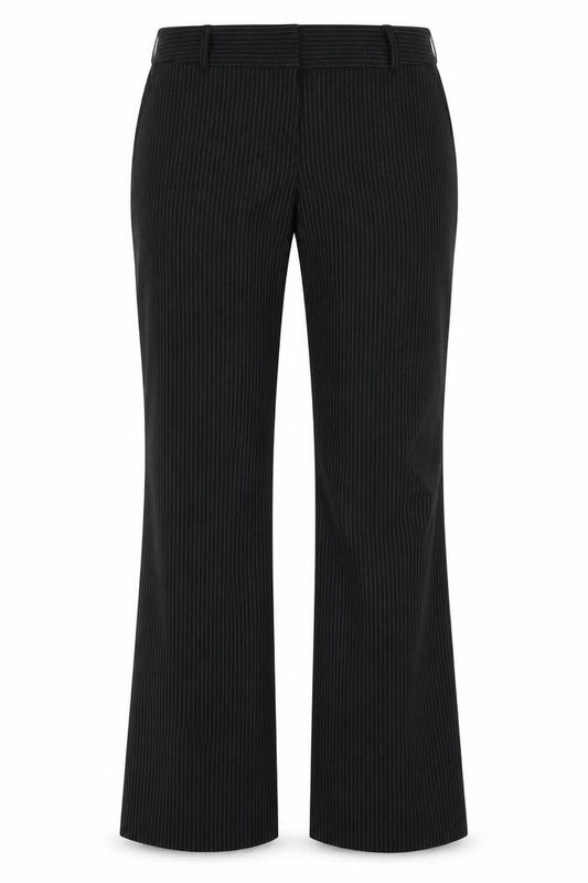 Womens UK Size 12 Editions Regular Fit  Black Trousers