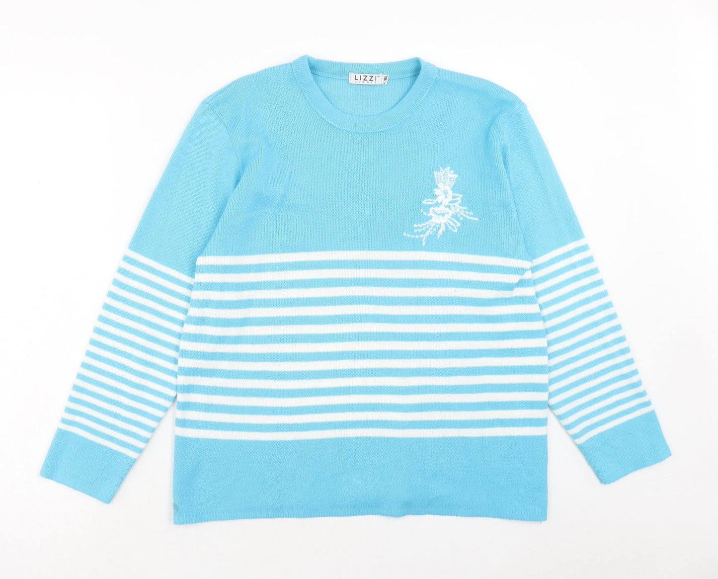 Womens UK Size L Lizzi Blue Pullover Jumper