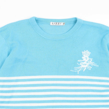 Womens UK Size L Lizzi Blue Pullover Jumper