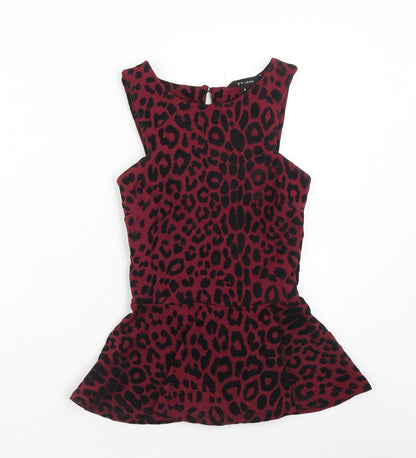 Womens UK Size 6 New Look Purple Basic Tank