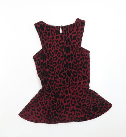 Womens UK Size 6 New Look Purple Basic Tank