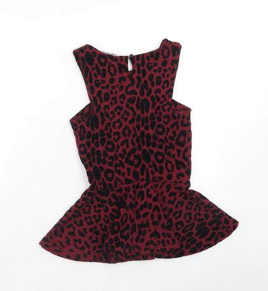 Womens UK Size 6 New Look Purple Basic Tank