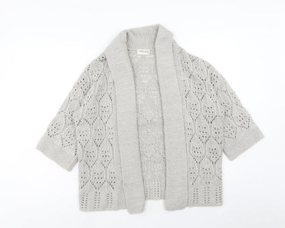 Womens UK Size S Marks and Spencer Beige Cardigan Jumper