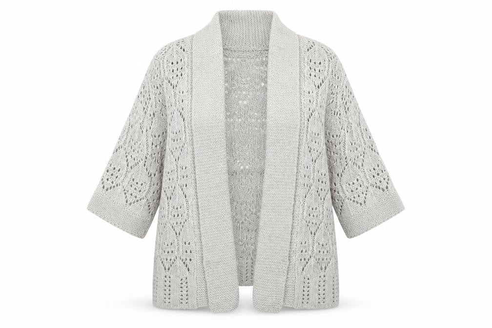 Womens UK Size S Marks and Spencer Beige Cardigan Jumper