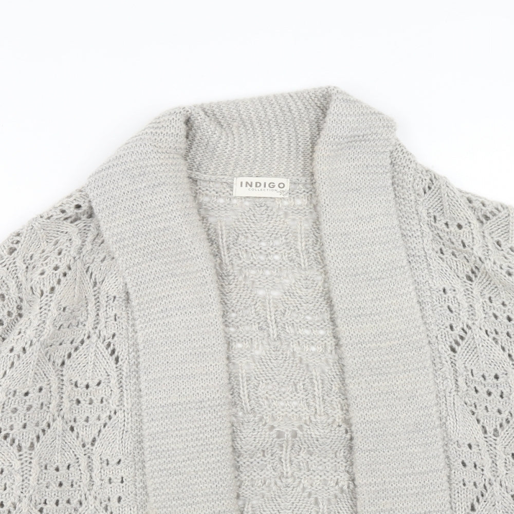Womens UK Size S Marks and Spencer Beige Cardigan Jumper